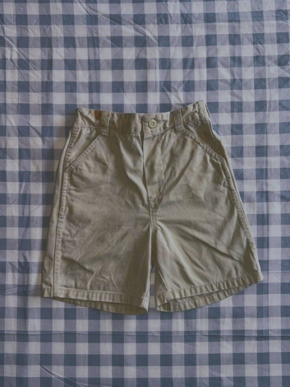 OshKosh B'gosh Khaki Flat-Front Boys Shorts